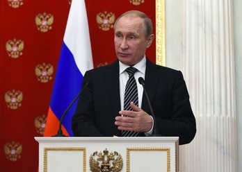 El presidente ruso, Vladimir Putin. (Vasily MAXIMOV/AFP)