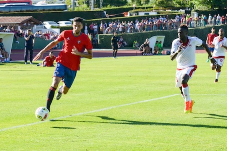 Osasuna se enfrentará al Numancia en Arroniz el 31 de agosto. (Isabelle MIQUELESTORENA)