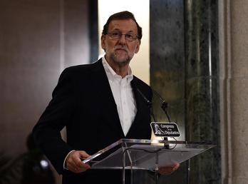 El presidente del Gobierno español en funciones, Mariano Rajoy, en una imagen de archivo. (Gerard JULIEN/AFP)