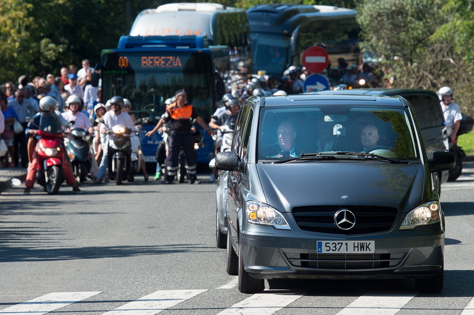 Juan Carlos Borboikoa, Illunbera bidean. Bidea garbi utzi behar izan diote. (Iñigo URIZ/ARGAZKI PRESS)