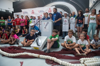 Konpartsek eginiko prentsaurrekoa. (Argazki Press)