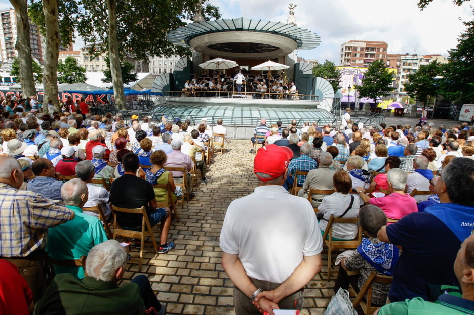 Musika bandaren kontzertua. (ARGAZKI PRESS)