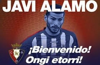 Javi Álamo llega para cubrir la baja del lesionado Flaño.