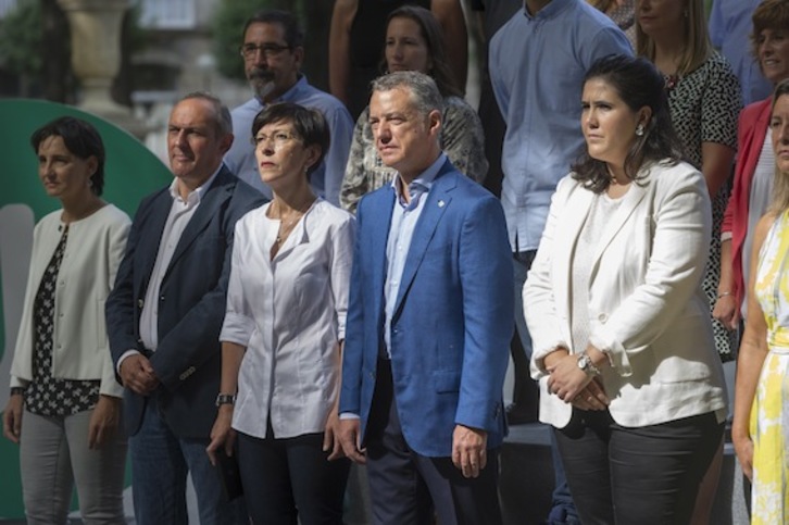 Acto de presentación de las listas del PNV en Araba. (Juanan RUIZ/ARGAZKI PRESS)