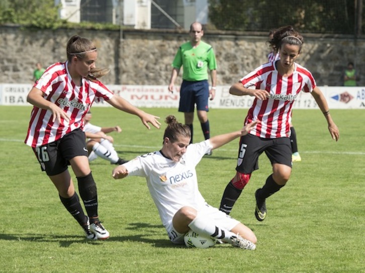 El Athletic ha comenzado el campeonato imponiéndose al Fundación Albacete. (Monika DEL VALLE/ARGAZKI PRESS)
