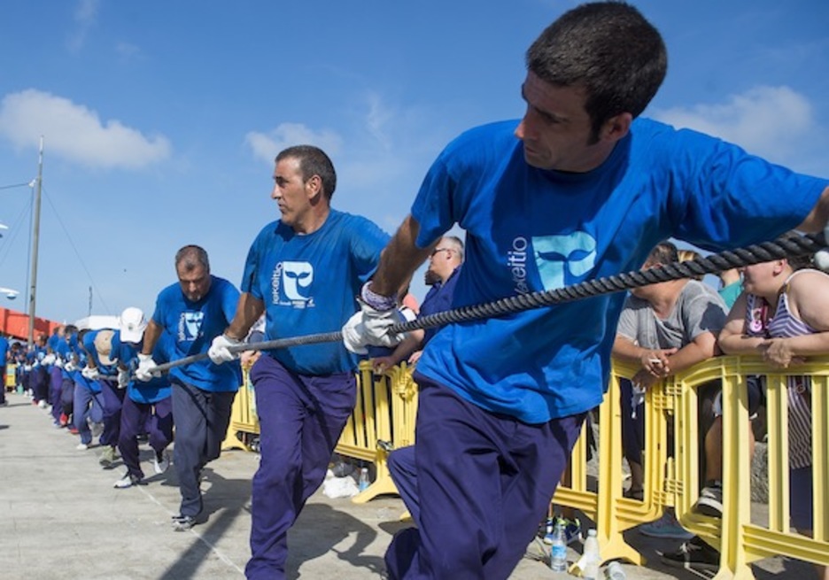 Sokari tiraka. (Luis JAUREGIALTZO/ARGAZKI PRESS)
