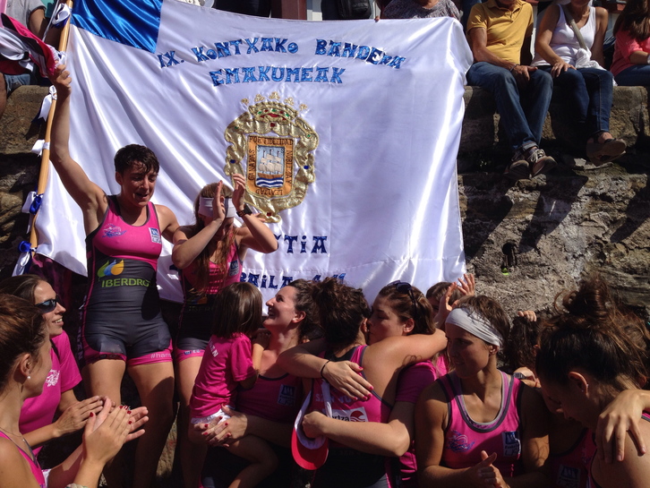 Hibaika ha sido primera en la segunda jornada; San Juan se ha llevado la bandera. (NAIZ.EUS)
