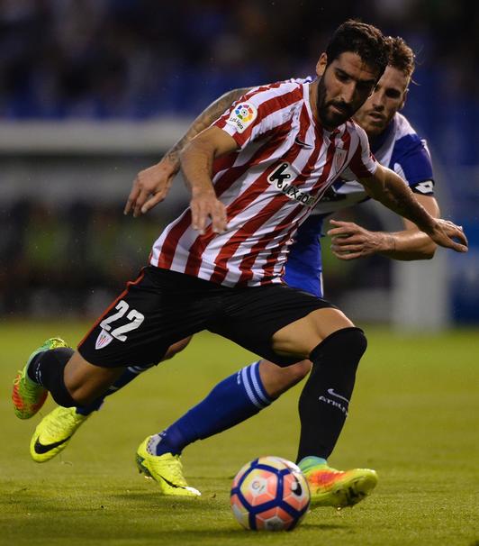 Rául García ha hecho el gol del Athletic. (AFP)