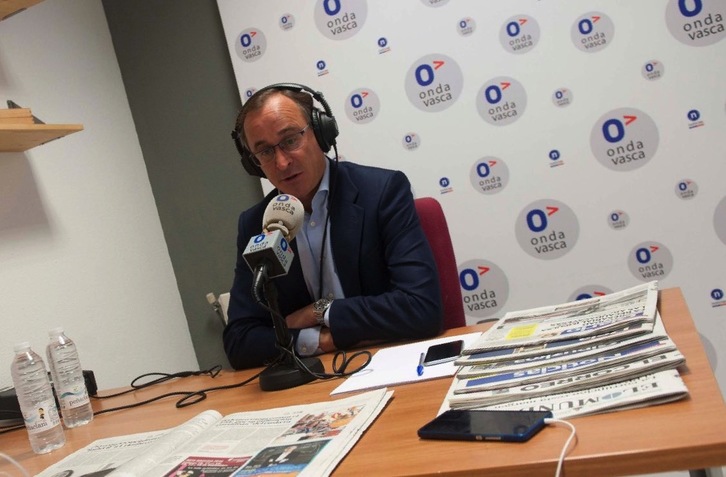 Alfonso Alonso ha demandado a Rita Barberá que tome «una decisión». (@PPVasco)