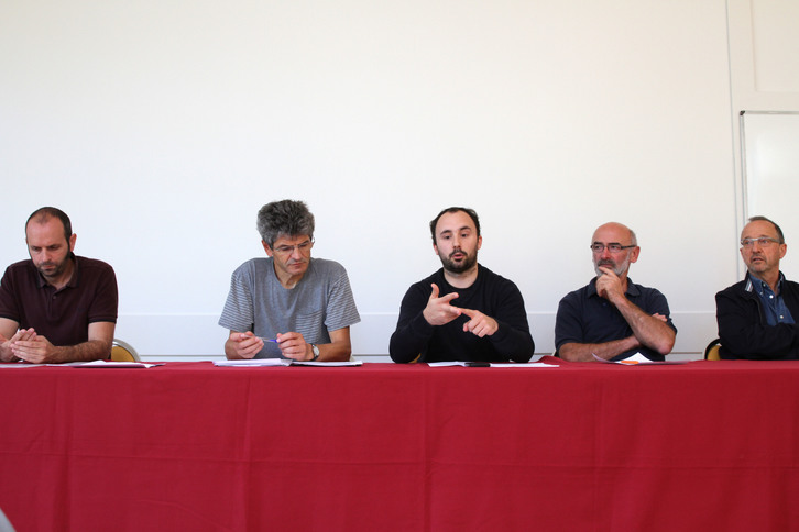 Elkargo bakarraren aurkako helegita «sabotajetzat» jo du Baterak. (Aurore LUCAS)