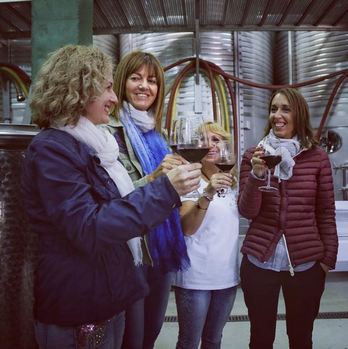 Idoia Mendia, en Samaniego. (@IdoiaMenia)