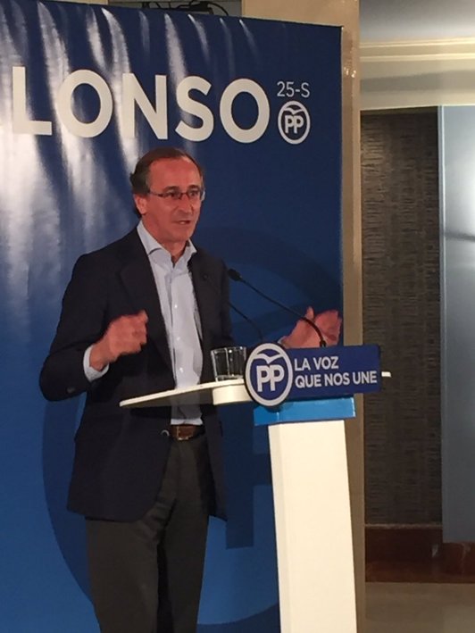 Alfonso Alonso ha reclamado el voto a los votantes de PSE y Ciudadanos. (@PPVasco)