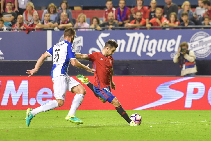 Jaime Romero se perderá probablemente los dos próximos partidos por una lesión. (Idoia ZABALETA / ARGAZKI PRESS)