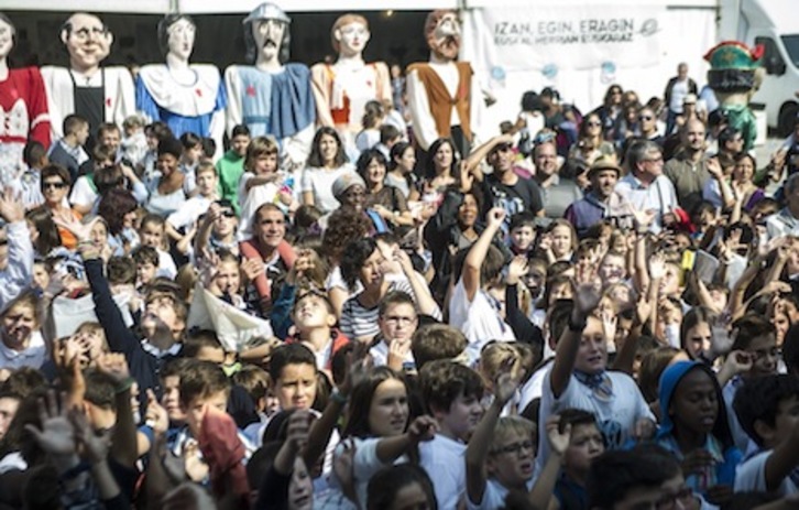 Las fiestas de San Fermín Txikito han contado con una gran participación ciudadana. (Jagoba MANTEROLA/ARGAZKI PRESS)