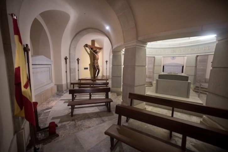 El juzgado ha rechazado otra suspensión cautelar de exhumación en Los Caídos. (Iñigo URIZ/ARGAZKI PRESS)