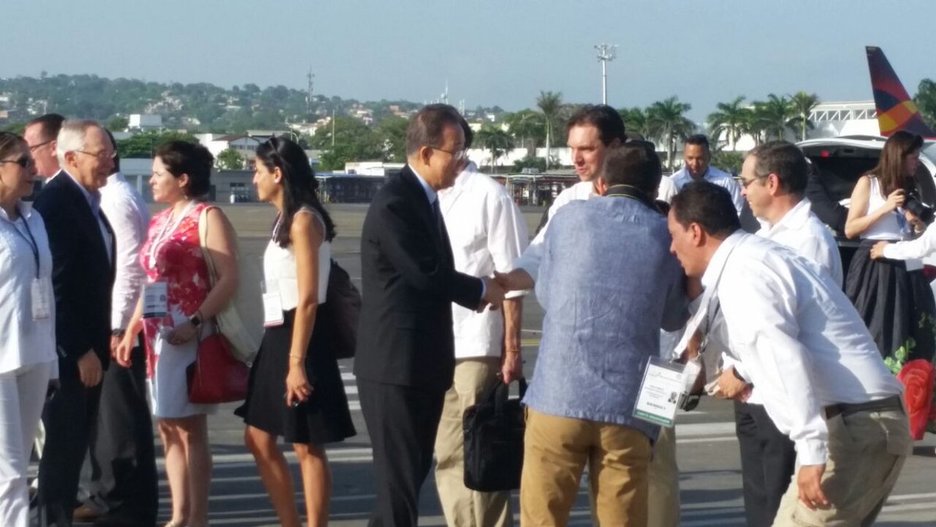 Ban Ki-moon, secretario general de la ONU. (@CancilleriaCol) Ban Ki-moon, secretario general de la ONU. (@CancilleriaCol)