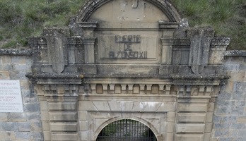 Pallín vivió en primera persona las penurias del fuerte de Ezkaba. (Iñigo URIZ/ARGAZKI PRESS)