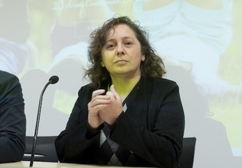 La consejera Elizalde ha presentado el Plan de Infraestructuras Locales. (Iñigo URIZ/ARGAZKI PRESS)