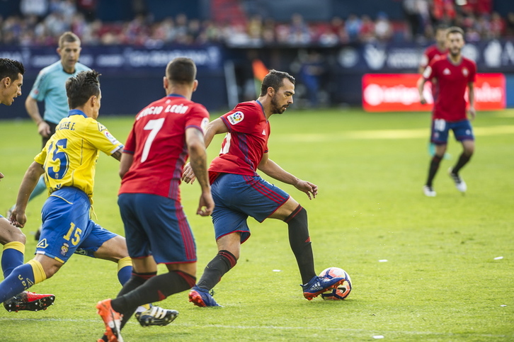 De las Cuevas es duda de cara al partido ante el Real Madrid. (Jagoba MANTEROLA / ARGAZKI PRESS)