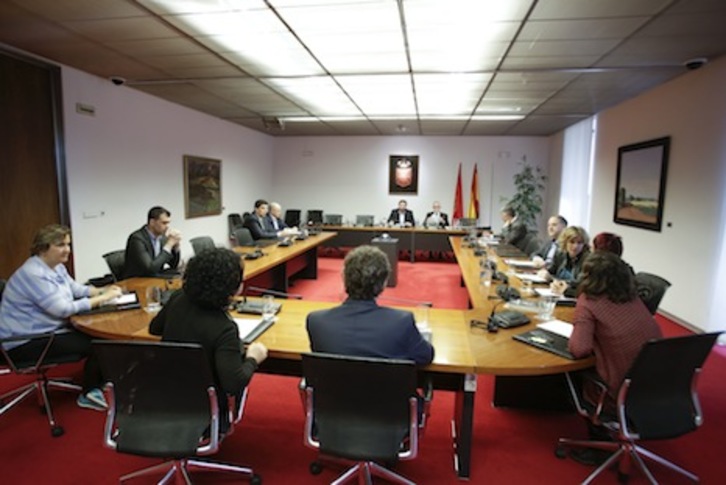La comisión de investigación de la CAN volverá a reunirse el día 21. (PARLAMENTO DE NAFARROA)