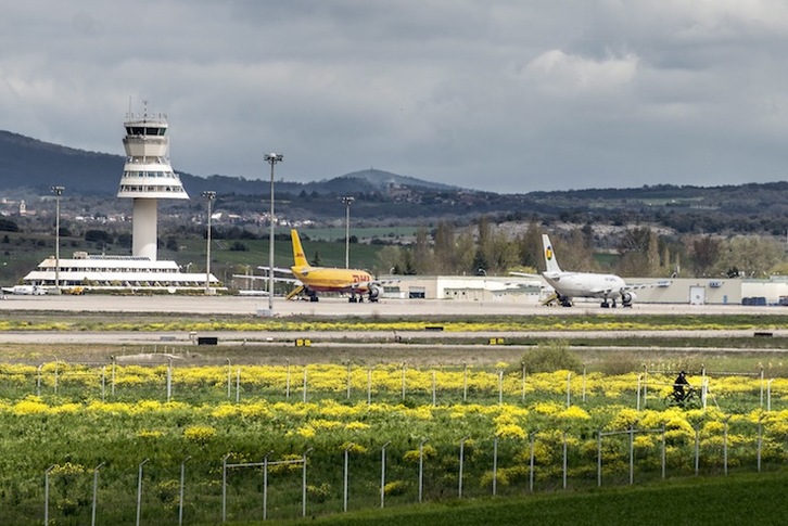 Imagen del aeropuerto de Foronda. (Jaizki FONTANEDA/FOKU)