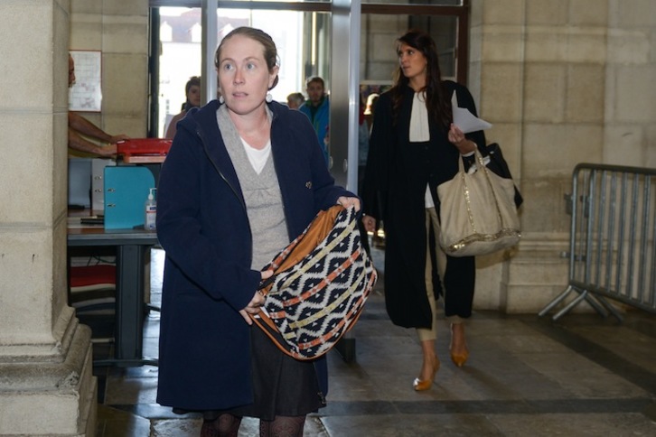 Emilie Martin, Paueko Auzitegian. (Isabelle MIQUELESTORENA)