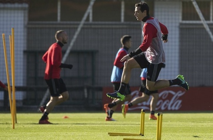 Miguel Flaño se ha quedado fuera de la convocatoria para el partido ante el Tenerife. (OSASUNA)