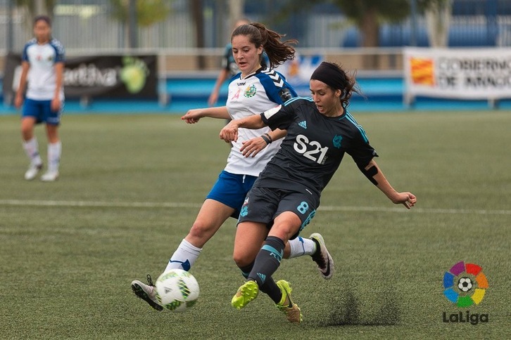 Reala eta Zaragozaren arteko partidaren une bat. (www.realsociedad.com)