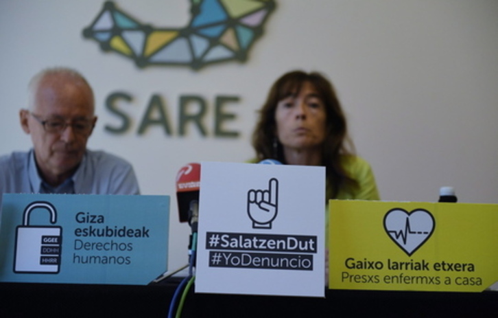 La manifestación ha sido convocada dentro de la nueva campaña de Sare. (ARGAZKI PRESS)