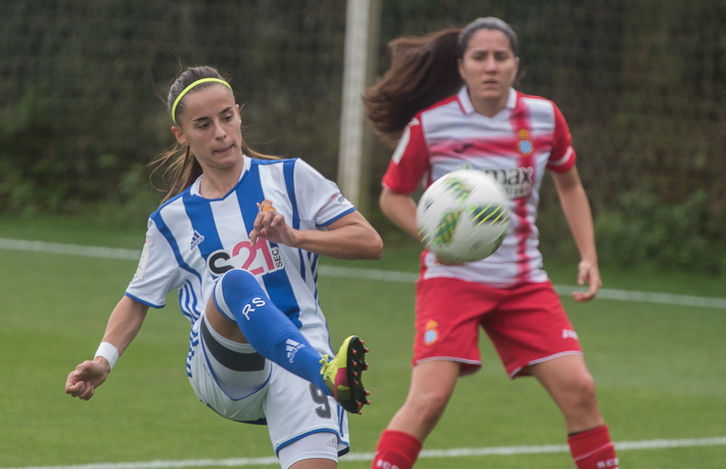 El empate ha sabido a poco a la Real tras ir ganando casi todo el partido. (Andoni CANELLADA/ARGAZKI PRESS)