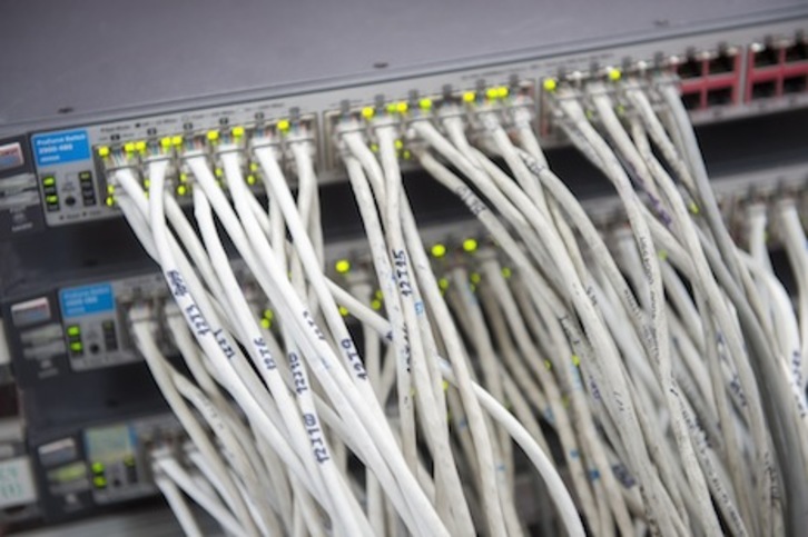 El Gobierno señala que en toda Nafarroa se dispondrá de banda ancha en 2021. (Juan Carlos RUIZ/ARGAZKI PRESS)