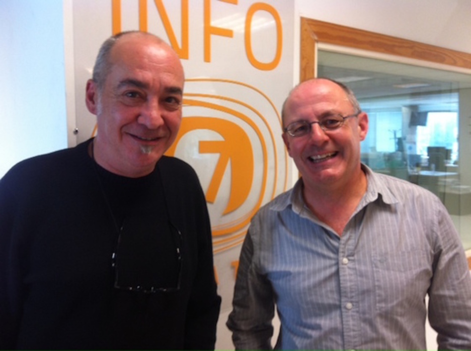 Martin Garitano eta Juan Karlos Izagirre