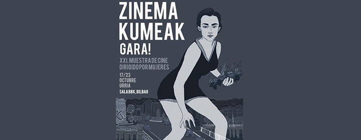 Cartel del festival Zinemakumeak Gara!.