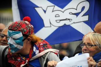 El Gobierno escocés ha publicado los detalles de un posible nuevo referéndum. (Andy BUCHANAN/AFP)
