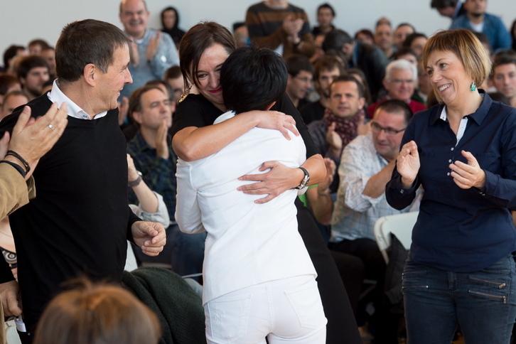 Maddalen Iriarte ha sido la que más votos ha obtenido de entre las tres candidatas. (Iñigo URIZ/ARGAZKI PRESS)