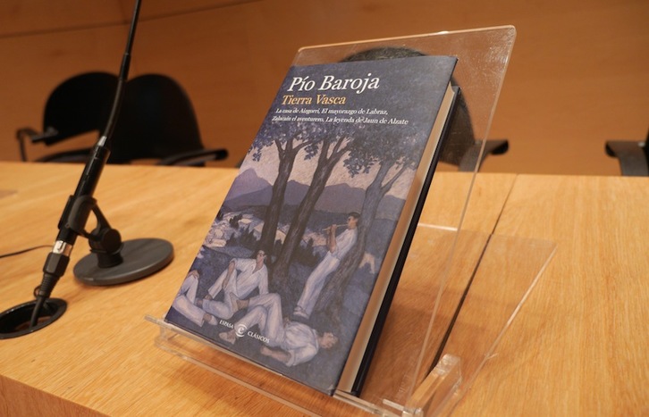 ‘Tierra Vasca’, la tetralogía de Baroja editada por Espasa. (Gotzon ARANBURU)
