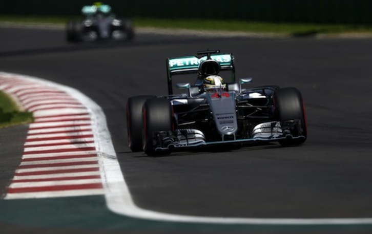 Lewis Hamilton ha logrado la ‘pole’ número 59 de su carrera. (Lars BARON/AFP)