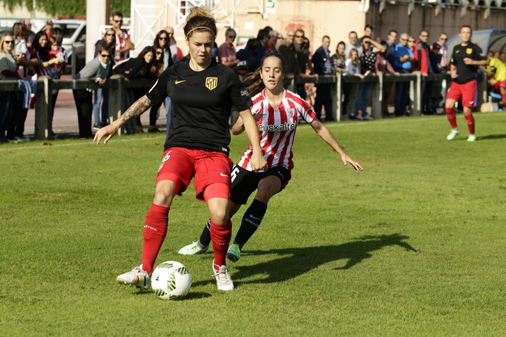 Zail jarri dizkio gauzak Atletico Madrilek Athletici. (Aritz LOIOLA/ARGAZKI PRESS)