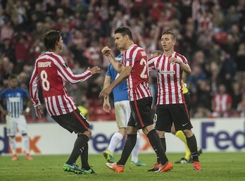 Aritz Aduriz ha completado una noche para la historia. (Marisol RAMÍREZ/ARGAZKI PRESS)