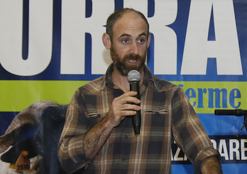 Iñaki Berhocoirigoin, nouveau président de Lurrama, en est convaincu : "un mouvement est en marche". © Bob EDME