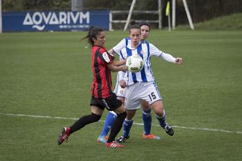 Luzapen denboran galdu du neurketa Realak. (Gorka RUBIO/ARGAZKI PRESS)