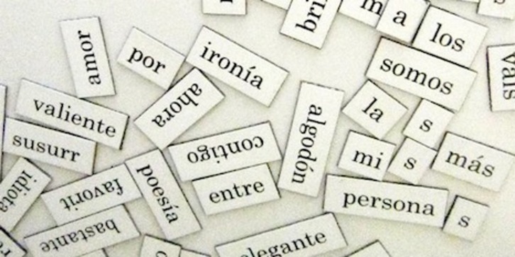 Cartel del festival de poesía en Nafarroa ‘Metáfora’.