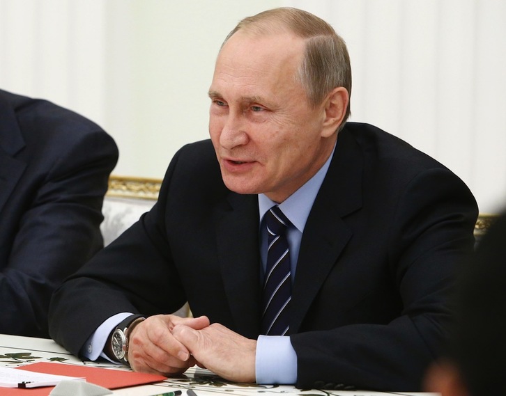 Vladimir Putin se ha mostrado esperanzado por mejorar relaciones con EEUU. (Sergei KARPUKHIN / AFP)