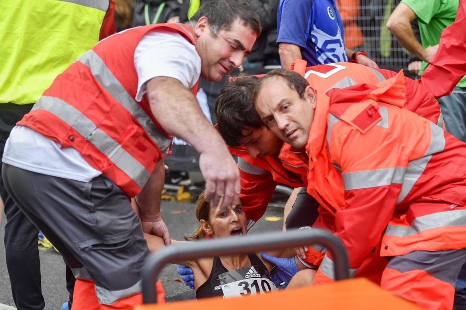 Eta nekea urrats bat harago eramaten denean. (Juan Carlos RUIZ/ARGAZKI PRESS)