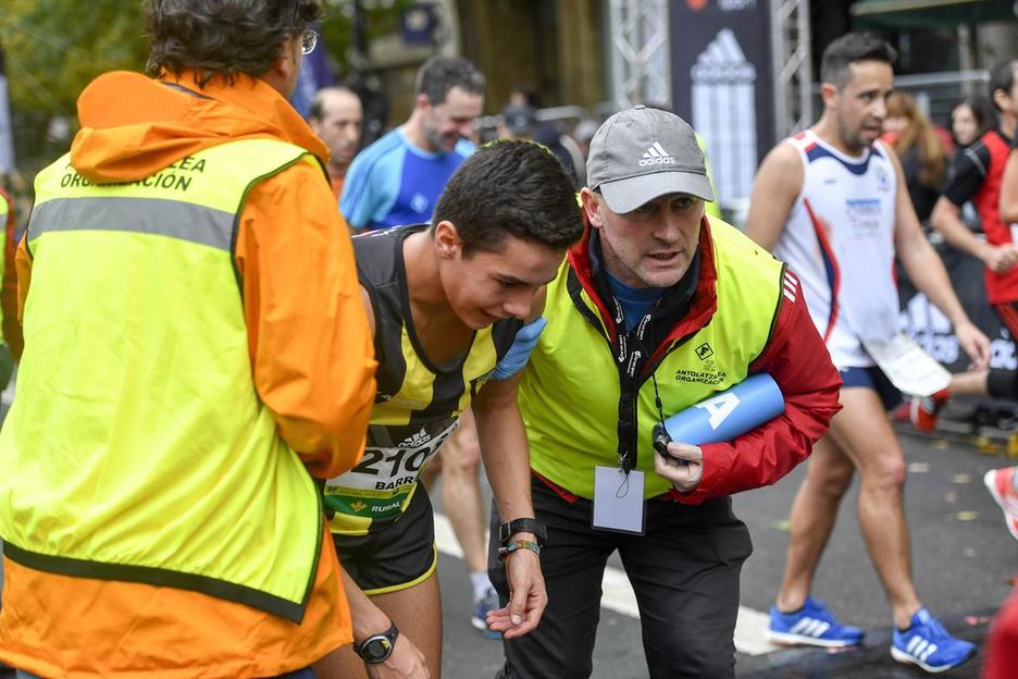 Esfortzua urrunegi eraman duen beste lasterkari bat. (Juan Carlos RUIZ/ARGAZKI PRESS)