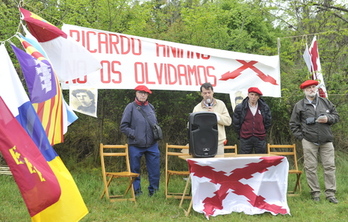 Los carlistas conmemoraron los 40 años de los sucesos de Montejurra el pasado mayo. (Idoia ZABALETA/ARGAZKI PRESS)