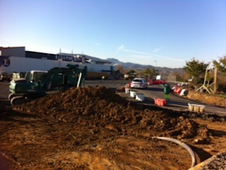 SDIS departamenduko Sute eta Sokorri zerbitzuak deitu dituzte 09.30ak aldera. (MEDIABASK)