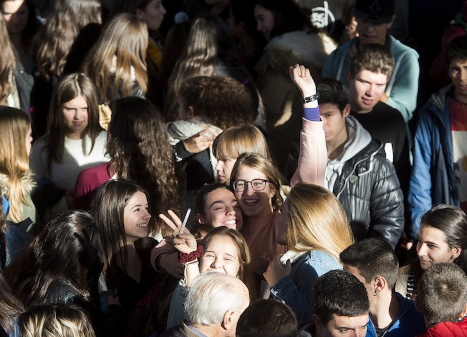 Gaurtik hasita eta asteartera bitarte, ez da girorik faltako Durangon. (Luis JAUREGIALTZO / ARGAZKI PRESS)