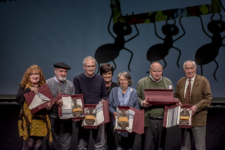 Argizaiola saria jaso duten sei inurriak. (Jaizki FONTANEDA / ARGAZKI PRESS)