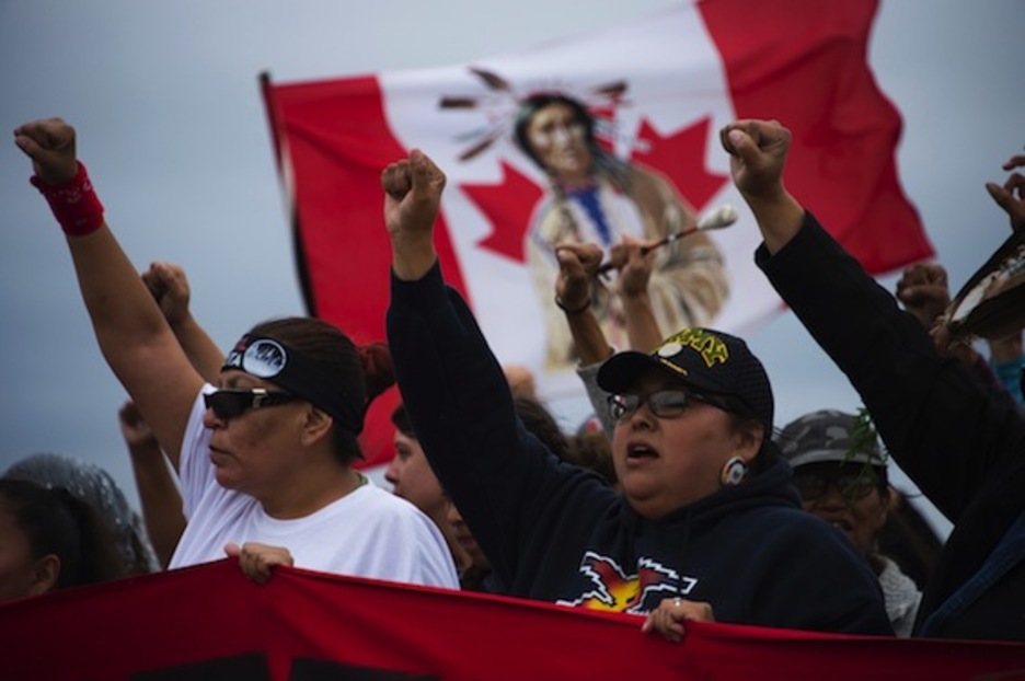 Imagen de una de las protestas. (Robyn BECK/AFP) Imagen de una de las protestas. (Robyn BECK/AFP)